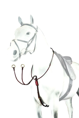 Equipe Rolled Patent Leather Running Martingale (BP17)
