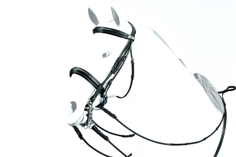 Equipe Patent Detailed Leather Weymouth Bridle (BR30)