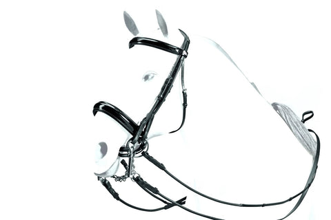 Equipe Patent Leather Weymouth Bridle (BR31)